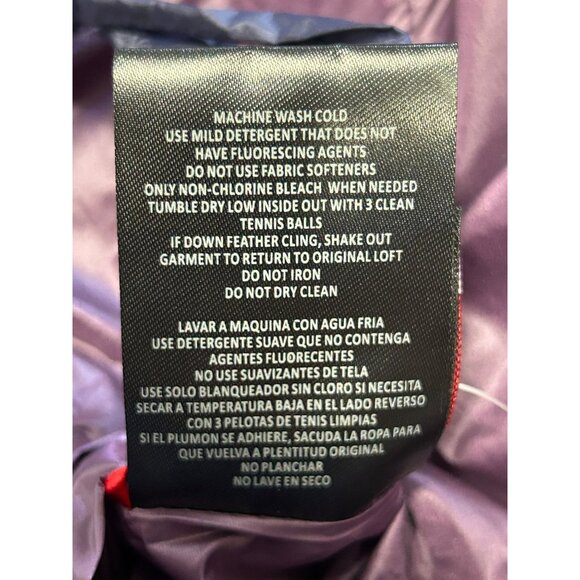 Gerry Women's Puffer Packable Reversible Down Vest in Indigo/Port - Sz M - NWT - Picture 9 of 11